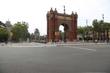 arc de triomphe barcelone