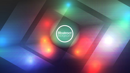 Abstract Background with Stripes - Vector Illustration.