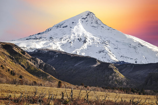 Volcano Lanin, Argentina