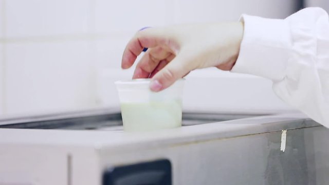Milk Testing Process
