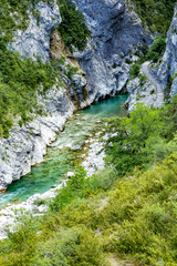 Grand Canyon in southern France