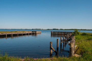 Fototapeta na wymiar petersvaerft harbor in Denmark