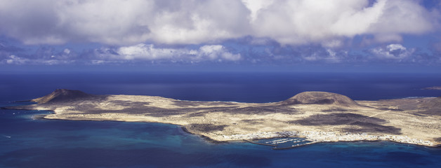 Volcanic Island La Graciosa / Lanzarote / Canary Islands
