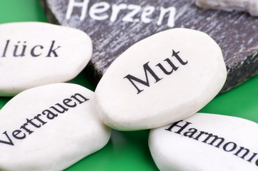 Mut , Vertrauen, Glück, Harmonie - Symbolfoto