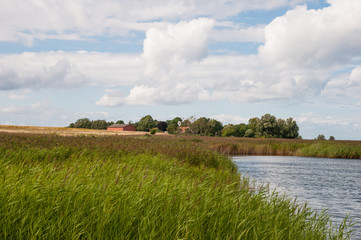 coast of Oroe in Denmark