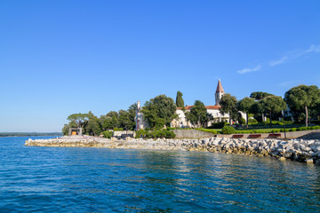 Naklejka premium Sveti Andrija island, also Red island near Rovinj, Croatia