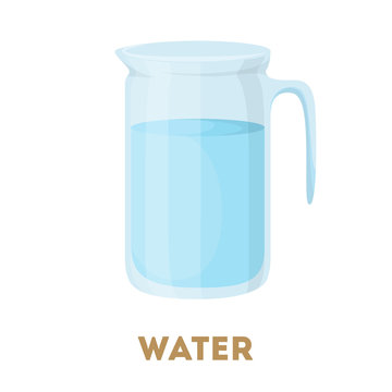 Isolated water jug.