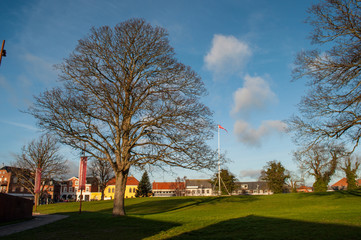 Fototapeta na wymiar town of Vordingborg in Denmark