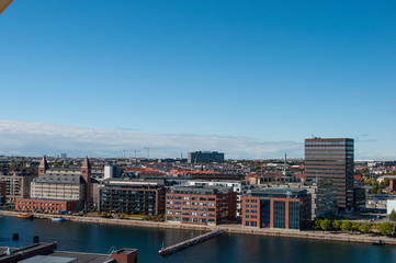 Fototapeta premium Copenhagen skyline in Denmark