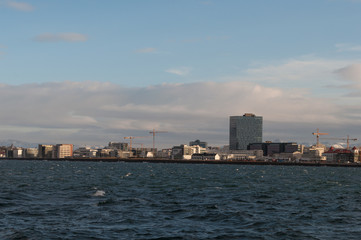Fototapeta premium City of Reykjavik in Iceland