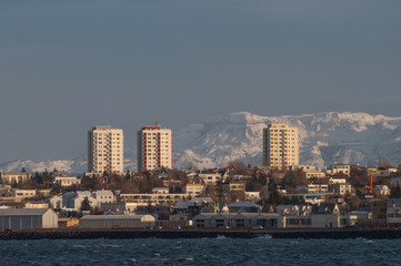 City of Reykjavik in Iceland