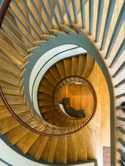 Fototapeta premium Old Spiral Staircase