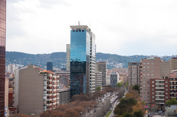 a street in Barcelona Spain