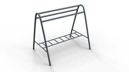 carpet beater 3d illustration render