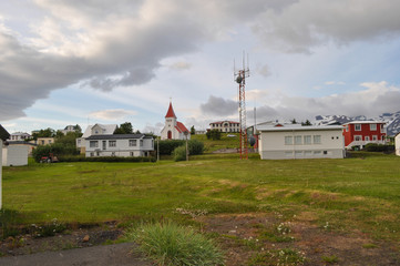 island of Hrisey in Iceland