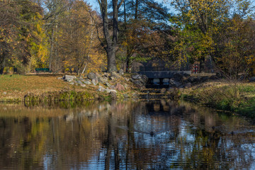 Jesień w parku © Senatorek