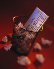Obsolete technology - computer keyboard in waste bin