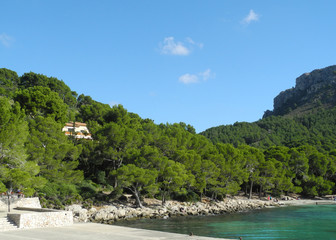 Strand an der Formentor-Halbinsel, Mallorca