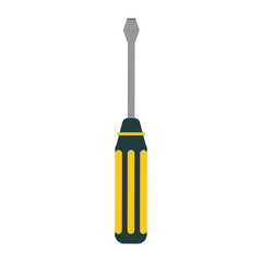 screwdrivers tool icon image vector illustration design 