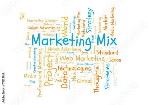 what is marketing mix in your own words