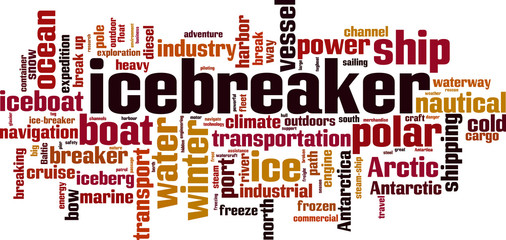 Icebreaker word cloud