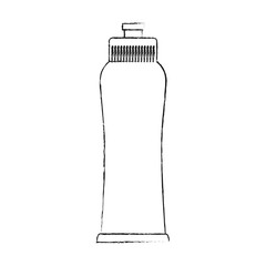 sports bottle icon image vector illustration design  sketch style
