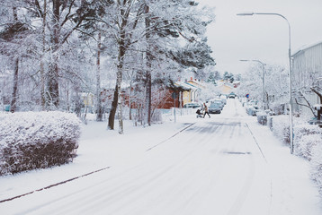 snow stockholm