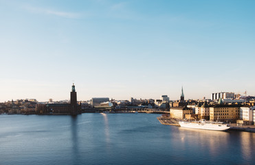 Fototapeta na wymiar stockholm view