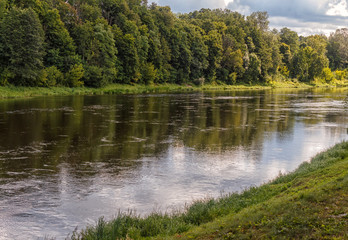 Embankment of the Neman River