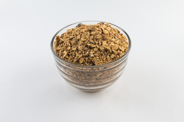 Granola. Toasted Oats into a bowl