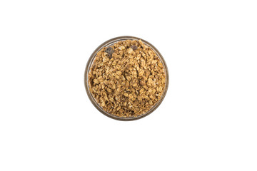 Fototapeta premium Granola. Toasted Oats into a bowl