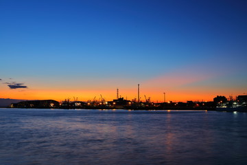 Fototapeta premium 釧路夜景