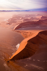 desert dunes, Sossusvlei, Namibia