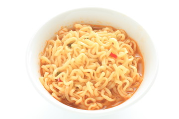 Spicy ramen noodles
