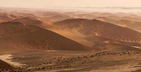desert dunes, Sossusvlei, Namibia