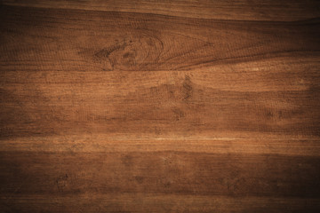 Naklejka premium Old grunge dark textured wooden background,The surface of the old brown wood texture