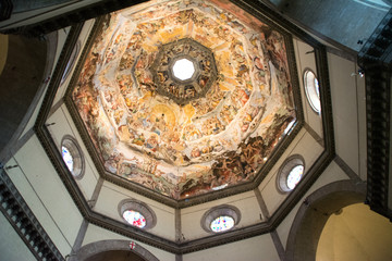 The Cupola of Duomo of Florence, Tuscany, Italy