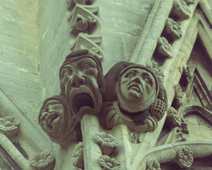 Gargoyle H on St Mary Redcliffe Church Bristol