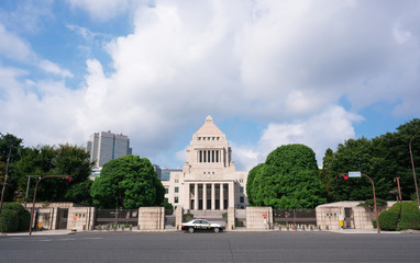 Fototapeta na wymiar 日本　国会議事堂 
