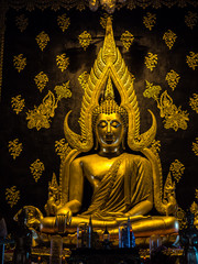 Buddha statue in Thai temple