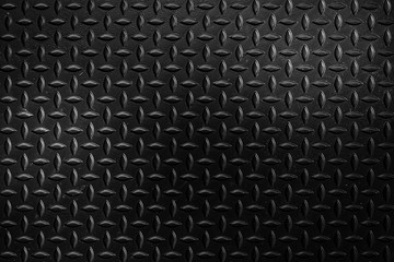 Black steel texture background.
