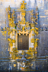 Beautiful monastery of the Order of Christ in the city of Tomar. Santarem District. Portugal. © alexanderkonsta