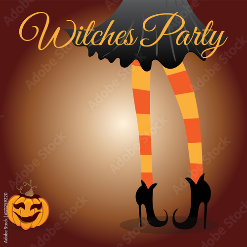 "Witch girl - Halloween background" Stock photo and royalty-free images