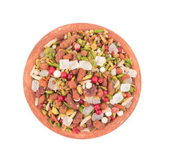 Mukhwas indian traditional digestive food good to eat after lunch or dinner, also serve in festival...