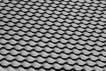 pattern of ceramic tile roof