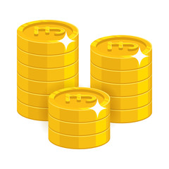Gold pound coins