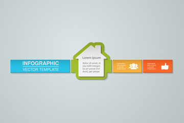 Vector infographic template for diagram, graph, presentation, chart, business concept with 6 options.