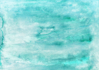 Abstract hand painted watercolor background. Decorative chaotic colorful texture for design. Hand drawn picture on paper. Handmade overlay backdrop.