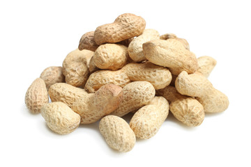 A lot of peanuts in shell