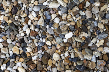 Nature concept background of natural color stone floor